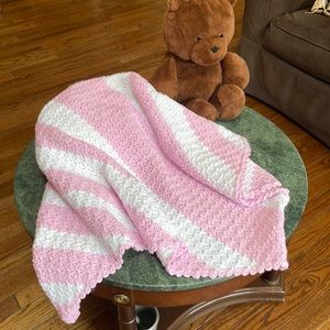 Crocheted Baby Blanket by Trudy